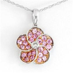 Pink Sapphire Pendant/Necklace #1045691