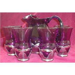 CAMBRIDGE Farber LEMONADE Set, Amethyst PITCHER#1045740