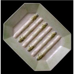  Majolica Sarreguemines Asparagus Platter #1045917