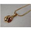 Image 1 : Estate 14K YG Enamel Gold Ladybug Pendant Slide#1046106