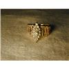 Image 1 : Estate 14K Gold Diamond Marquise Filigree Ring #1046145
