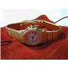 Image 1 : Authentic 18K Gold Cartier Santos Ladies Watch #1046186