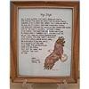 Image 1 : Elsie Hand Embroidered Verse & Soaring Eagle #1046696