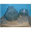 Image 1 : Dinnerware in Clear Glass (mixed lot) #1046699