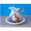 Image 1 : Brinn Mini Pitcher & Bowl- Hand Painted #1046726