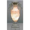 Image 1 : Alabaster Urn Lamp - 2 Pieces #1047077