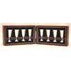 Image 1 : Set of Small Sterling Silver Cups in Wood Case #1047083