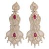 Image 1 : Ruby and Diamond Chandelier Earrings #1047094