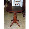 Image 1 : 600-15 Mahogany American Round Table #1053623