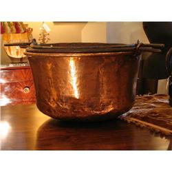 French Copper Confiture Pot #1053742