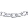 Image 1 :  14k WHITE GOLD Link Bracelet 7 Inch Long #1053940