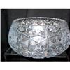 Image 1 : CUT CRYSTAL CENTER BOWL #1053955