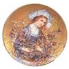 Image 1 : Lily porcelain plate  Flower Girl series by #1053992