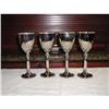 Image 1 : Goldinger Silverplated Wine Goblets #1054330