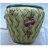 Image 1 : Weller Basket Weave and Roses Planter #1054337