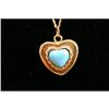 Image 1 : Persian Turquoise Heart Pendant #1054454