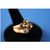 Image 1 : Diamond,Opal,Emerald,Ruby and Sapphire 14K Ring#1054495