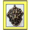 Image 1 : 19C BRONZE VICTORIAN DOOR KNOCKER LION HEAD #1054592