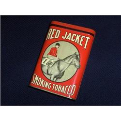 Rare Red Jacket Tobacco Tin #1054652