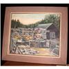 Image 1 : Original Oil on Canvas Ruth Prince Crabbing in #1067864