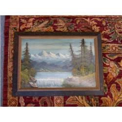 Luther Olanski Original Oil on Board #1067876