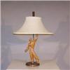 Heifetz lamp/light (wood carved, art, modern) #1068003