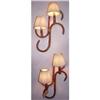 Pair of Sconces (mid century modern, tropical) #1068049