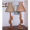 Pair of Tall Bamboo Lamps (mid century modern) #1068063