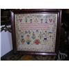 Image 1 : Framed Sampler 1859 #1068153
