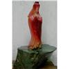 Image 1 : CHINESE CARVED CARNELIAN FIGURE OF KUAN YIN, #1068297