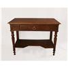 Image 1 : 1920s French Oak Henry II Hall Table #1068442