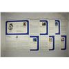 Image 4 : 6 ASSORTED 1ST DAY ISSUE ENVELOPES WITH STAMPS