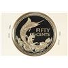 Image 2 : 1975 BAHAMAS 50 CENTS SILVER PROOF .2667 OZ. ASW