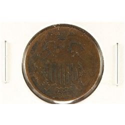 1864 US TWO CENT PIECE