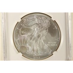 2013 AMERICAN SILVER EAGLE NGC MS70 FIRST