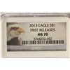 Image 3 : 2013 AMERICAN SILVER EAGLE NGC MS70 FIRST