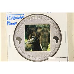 2004 MALAWI COLORIZED 10 KWACHA PROOF