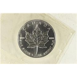 1999 CANADA SILVER $5 MAPLE LEAF BRILLIANT UNC