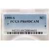 Image 3 : 1999-S JEFFERSON NICKEL PCGS PR69 DCAM