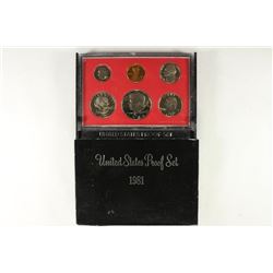 1981 US PROOF SET (WITH BOX)