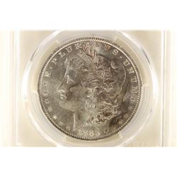 1883-O MORGAN SILVER DOLLAR PCGS MS62