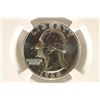 Image 1 : 1964 WASHINGTON SILVER QUARTER NGC PF68
