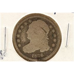 1836 CAPPED BUST DIME