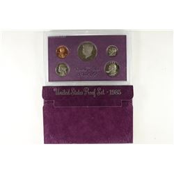 1985 US PROOF SET (WITH BOX)