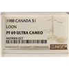 Image 3 : 1988 CANADA LOON DOLLAR NGC PF69 ULTRA CAMEO