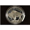 Image 1 : 2001-P AMERICAN BUFFALO SILVER $1 COMMEMORATIVE