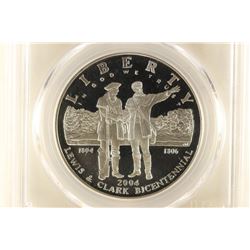 2004-P LEWIS & CLARK SILVER DOLLAR PCGS PR69