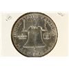 Image 2 : 1963-D FRANKLIN HALF DOLLAR BRILLIANT UNC
