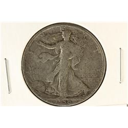 1938-D WALKING LIBERTY HALF DOLLAR KEY DATE