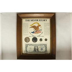 10 1/2'' X 12 1/2'' FRAMED "THE SILVER STORY"